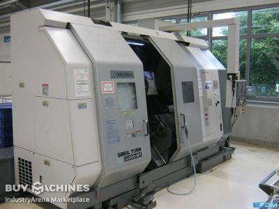 CNC Turning- and Milling Center OKUMA Simul Turn LU 300 MY -2SC 1000