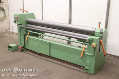 3-roller round bending machine 2090 x 3 mm unbekannt motorisch