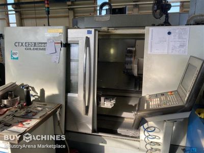 CNC Drehmaschine GILDEMEISTER CTX 420 linear V3