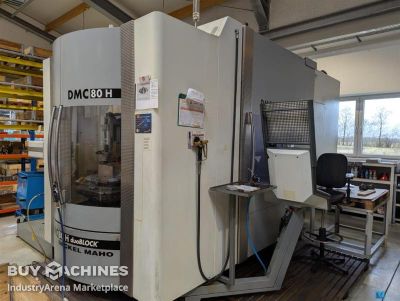 Machining Center - Horizontal DECKEL-MAHO DMG DMC 80 H duoBlock