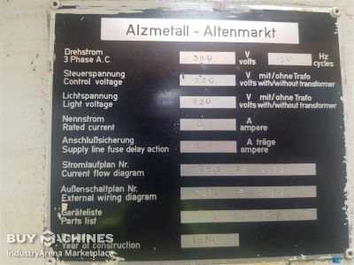 Säulenbohrmaschine ALZMETALL