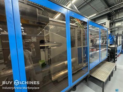 Injection molding machine over 5000 KN STORK S+6600 8650 rep