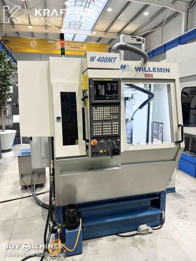 5 Axis CNC machining center WILLEMIN MACODEL W 408 MT