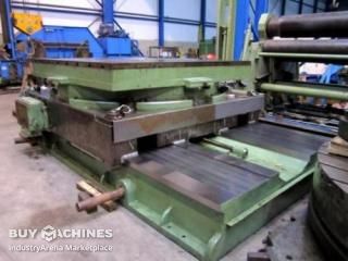 CNC Rotarytable ASQUIT, 2750x2750 mm, 80 ton