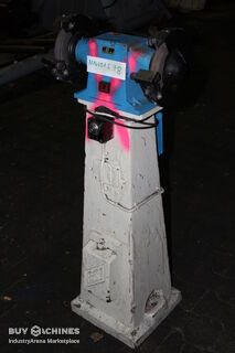 Doppelschleifbock mit Ständer, Schleifbock Schleifmaschine Scheiben Ø 250 mm