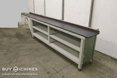Workbench with plastic top Lutz 3790/550/H980 mm