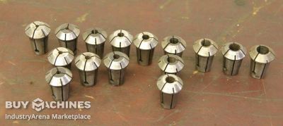 Spannzangenhülsen 15 Stück Stahl verschiedene Grössen