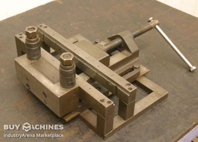 Maschinenschraubstock Stahl Spannweite 130 mm