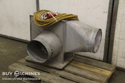 dust extractor fan 1,1 kW unbekannt Anschluß 300 mm