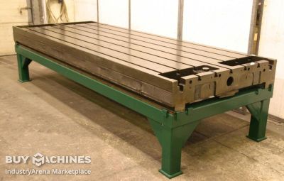 Aufspannplatte mit T Nuten unbekannt Größe 1320/3530/H830 mm