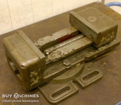 Maschinenschraubstock Stahl Spannweite 245 mm