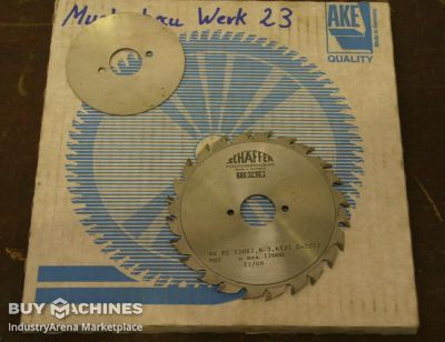 Scoring circular saw blades 120 x 2.8-3.6 Schäffer zweiteilig, verstellbar