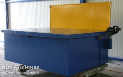 Clamping plate Stahl Abmessungen 1755/2410/H845 mm