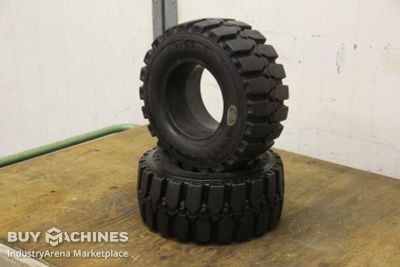 Solid rubber tires 2 pieces Gumasol 140/55-6