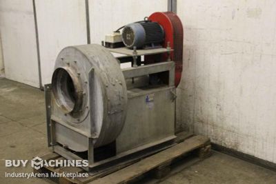 dust extractor fan 3 kW Novenco CAF-400 LG270