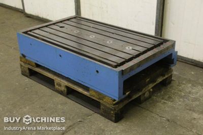 Clamping plate with T-slots Fluri 720/1200/H235 mm