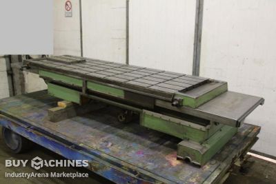 Clamping plate with T-slots, movable unbekannt 2000 x 700 mm