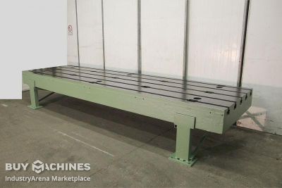 Clamping plate with T-slots unbekannt 4930/1465/H860 mm