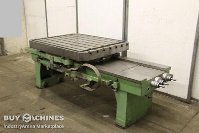 Clamping plate with T-slots Wotan 1000 x 1260 mm