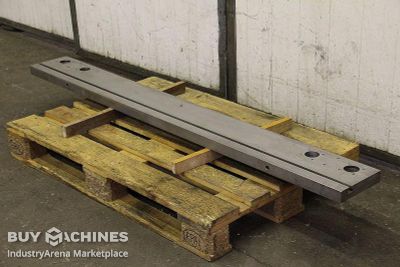 Clamping plate with T slot Stahl 1800/200/H45 mm