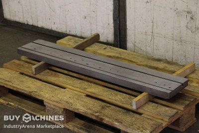 Clamping plate with T slot Stahl 1108/195/H40 mm