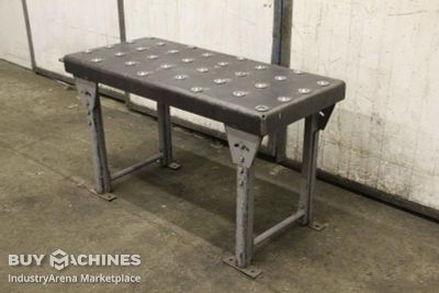 Storage table with roller conveyor unbekannt 1100/515/H660 mm