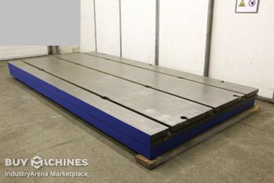 Clamping plate with T-slots unbekannt 4000/2000/H255 mm